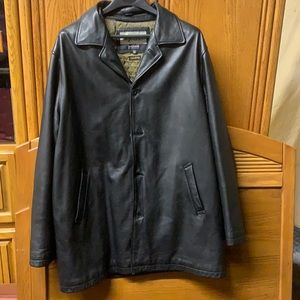 Men’s Leather Coat